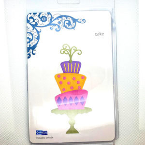 QuicKutz CAKE Die REV-0159 Whimsical Cake Scrapbooking Die